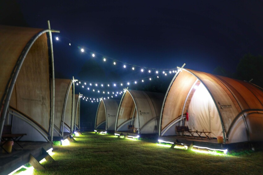 新竹霧語WooYuu雲頂上的豪華露營｜免裝備懶人露營，一泊二食.DIY體驗，賞櫻花、雲海趁現在！ - Kiwi 樂活食旅