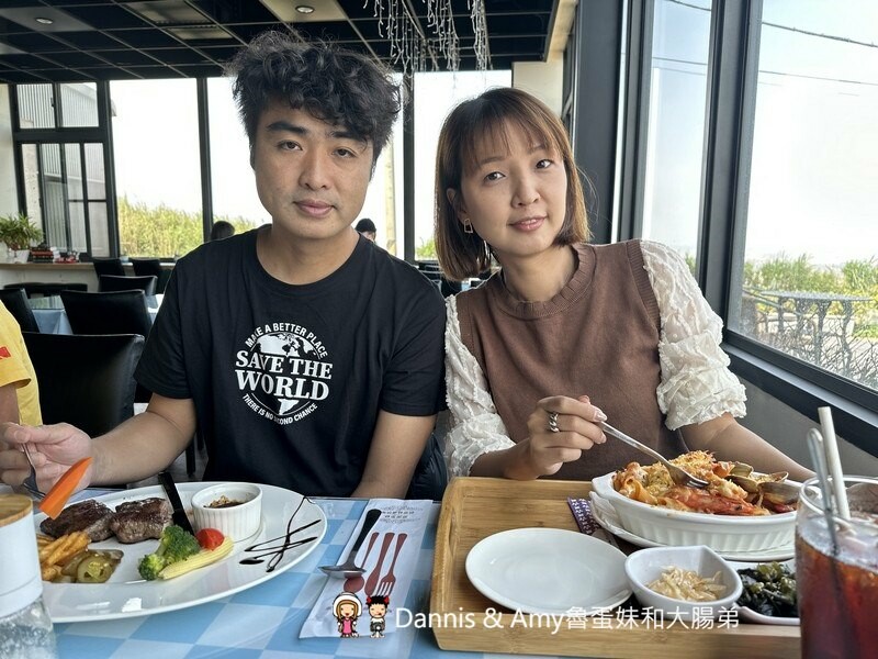 桃園龍潭夜景餐廳︱雲頂景觀餐廳初訪,餐點美味但強烈建議來看夕陽和夜景才是正解無誤 - Dannis Amy魯蛋妹大腸弟︱美食旅遊生活