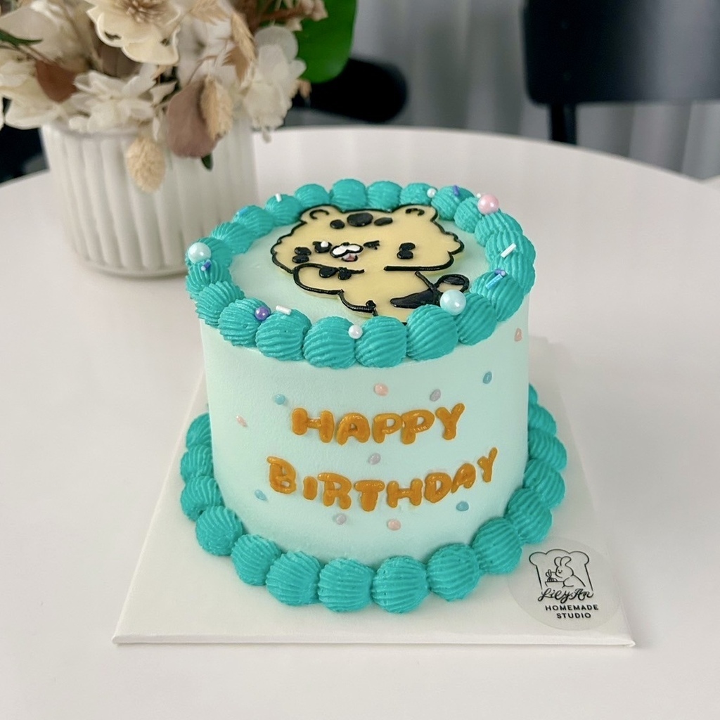 【客製化生日蛋糕】台南莉莉安Lily.an手作甜品 × 金阿