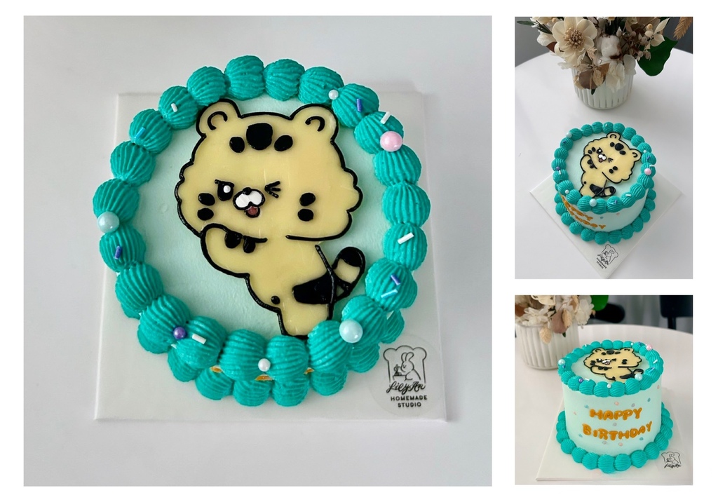 【客製化生日蛋糕】台南莉莉安Lily.an手作甜品 × 金阿