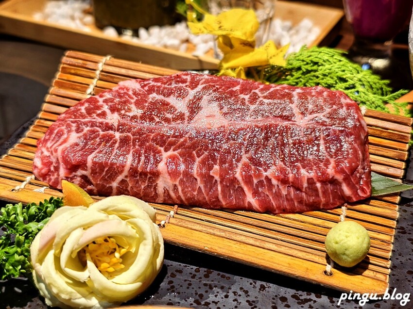 山鯨本家．HONKE｜奢華和牛饗宴 台中西屯高檔燒肉推薦 免費和服體驗 - 小企鵝生活趣