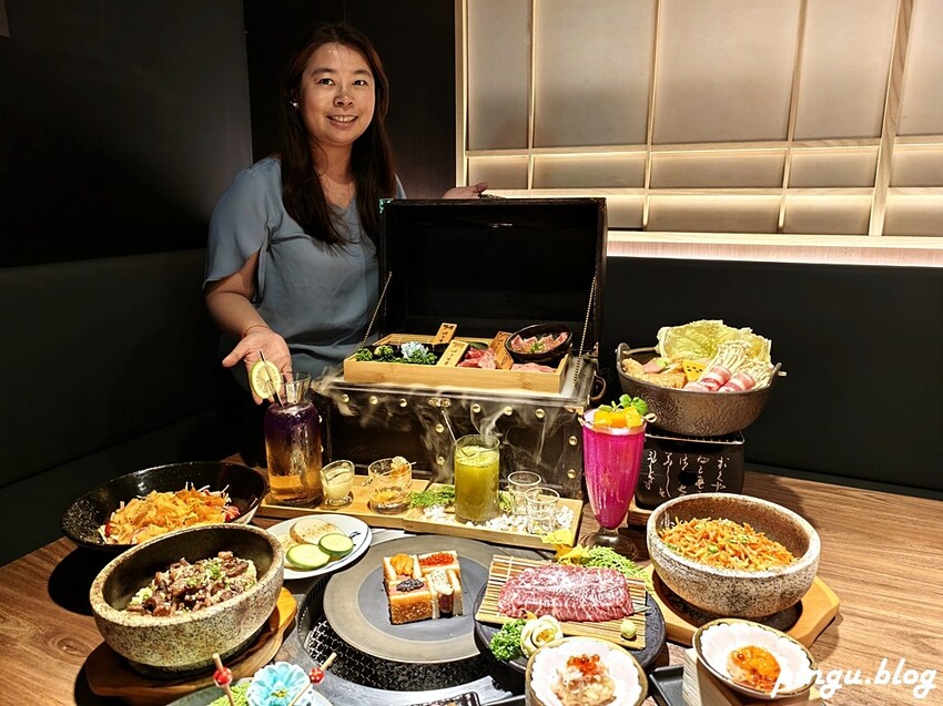 山鯨本家．HONKE｜奢華和牛饗宴 台中西屯高檔燒肉推薦 免費和服體驗 - 小企鵝生活趣