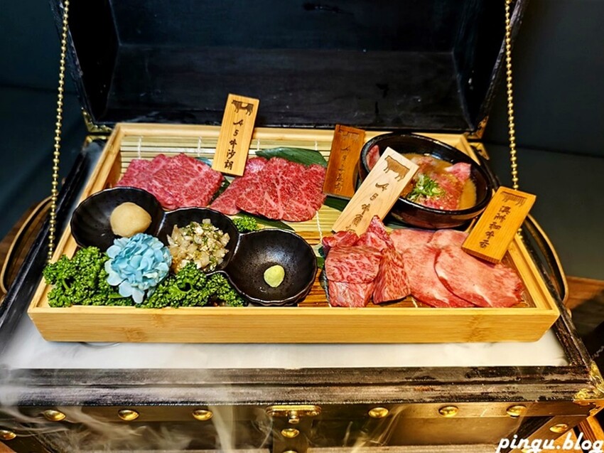 山鯨本家．HONKE｜奢華和牛饗宴 台中西屯高檔燒肉推薦 免費和服體驗 - 小企鵝生活趣