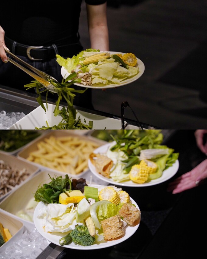 【新竹美食】竹北遠百周邊新開幕「酉Shabu」精緻鍋物，有現撈生猛海鮮、豐富蔬菜自助吧！氣派的裝潢特別適合聚餐，更有多間包廂可以預約～ - 阿華田的美食日記