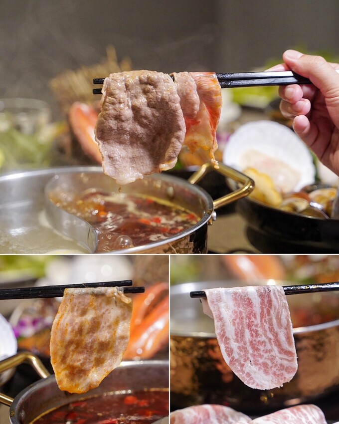 【新竹美食】竹北遠百周邊新開幕「酉Shabu」精緻鍋物，有現撈生猛海鮮、豐富蔬菜自助吧！氣派的裝潢特別適合聚餐，更有多間包廂可以預約～ - 阿華田的美食日記
