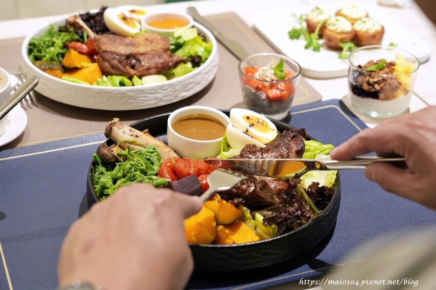 桃園中壢美食|Légumes拾青。春歐風饗樂健康料理~中壢健康餐推薦,餐點份量十足、健康美味,歐風用餐環境