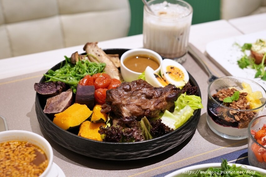 桃園中壢美食|Légumes拾青。春歐風饗樂健康料理~中壢健康餐推薦,餐點份量十足、健康美味,歐風用餐環境