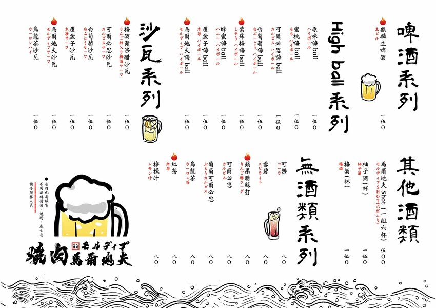 新竹燒肉新選擇！「燒肉モルディブ馬爾地夫」是一間主打內臟為主的度假型燒肉店，擁有日式的用餐氛圍及環境，更有日本職人精神的態度！ - 阿華田的美食日記