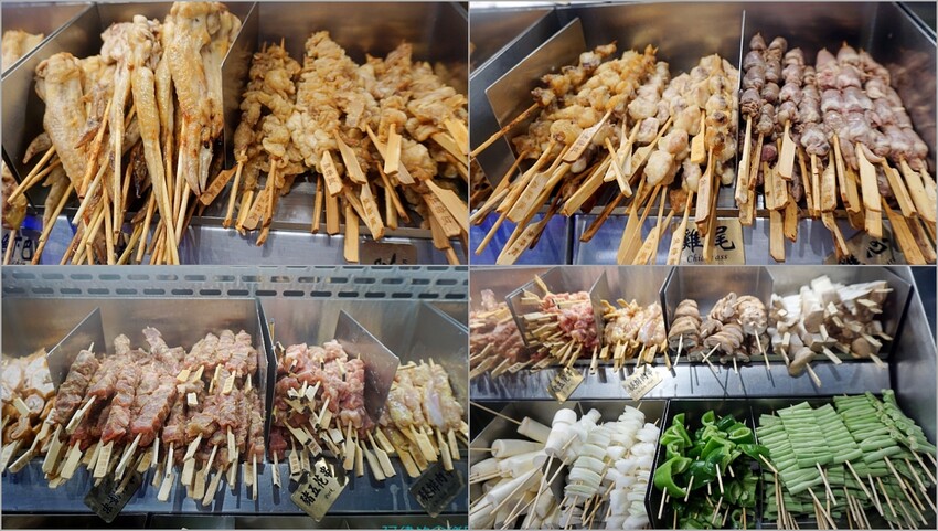 【西門站】焦糖楓串燒西門店-平價串燒，食材新鮮、特殊漢方烤肉粉，鹹甜入味超好吃