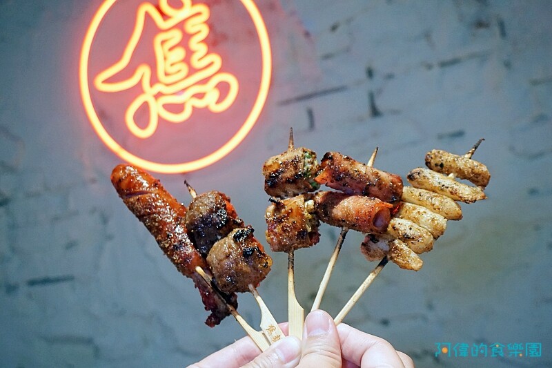 【西門站】焦糖楓串燒西門店-平價串燒，食材新鮮、特殊漢方烤肉粉，鹹甜入味超好吃