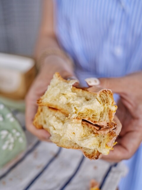 【台中食記】爆紅圓可頌新品牌〔 蝸頌 〕目前只在台中新光三越快閃到6/5,買四送一要買要快喔!