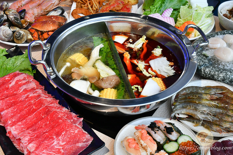 饗麻饗辣PLUS最奢華A5和牛吃到飽開箱，超豪華海鮮、活蝦、熟食任你吃，有紅白酒、莫凡彼冰淇淋