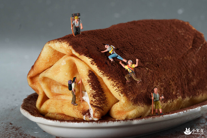 Rich Bear 瑞瑞食研所｜台中新光三越中港店快閃｜2種口味乳香蛋糕捲，國王級美味巴斯克｜桃園甜點店｜可麗露推薦必吃 - 小米食