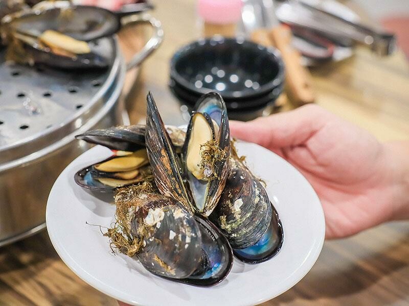 竹北牛13海鮮塔 藍鑽蝦、龍蝦、黃金蟹、淡菜現點現蒸 免開瓶費免服務費公司聚餐、尾牙最牛B