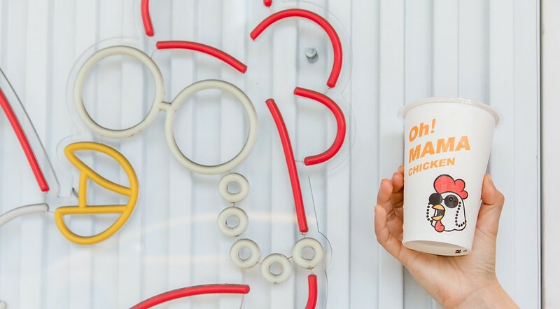 【台中-逢甲商圈美食】Oh!MAMA chicken美式炸雞.酥脆炸雞.四種獨門沾醬任意組合.中台灣炸雞新勢力