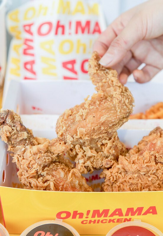 【台中-逢甲商圈美食】Oh!MAMA chicken美式炸雞.酥脆炸雞.四種獨門沾醬任意組合.中台灣炸雞新勢力