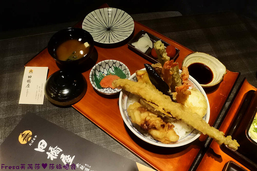 高雄日式【田橋屋 天麩羅專売】巨大星鰻豪華海鮮野菜裹上獨家日本炸粉超薄脆酥香！指定主餐買一送一│高雄夢