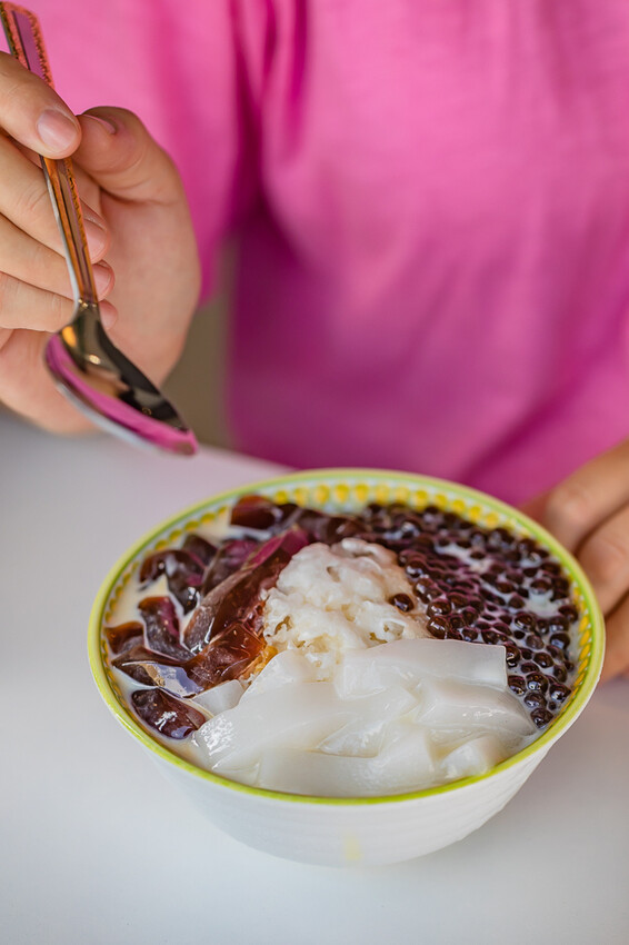 高雄美食 – 許留手雪片檸檬愛玉冰