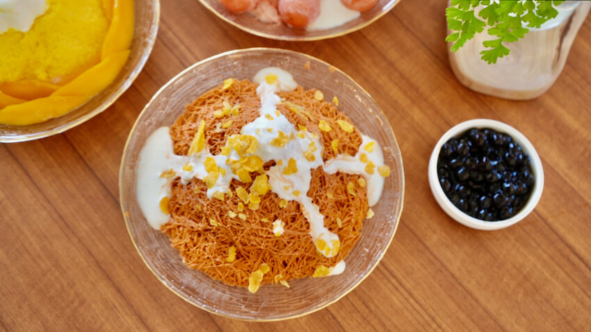 [新莊] 新開幕冰店「夏雪覓境」，用果汁製作的雪花冰！夏天必吃高CP創意冰品！