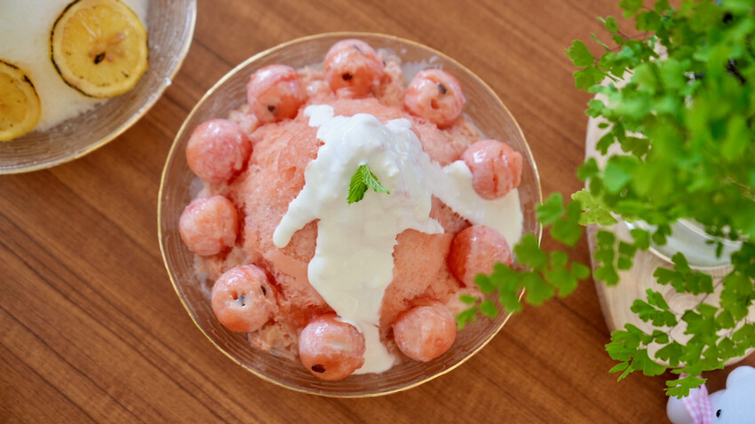 [新莊] 新開幕冰店「夏雪覓境」，用果汁製作的雪花冰！夏天必吃高CP創意冰品！