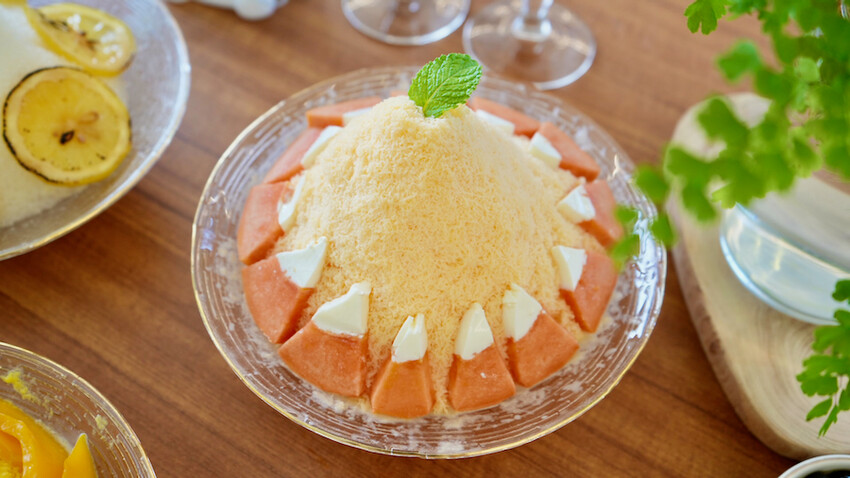 [新莊] 新開幕冰店「夏雪覓境」，用果汁製作的雪花冰！夏天必吃高CP創意冰品！