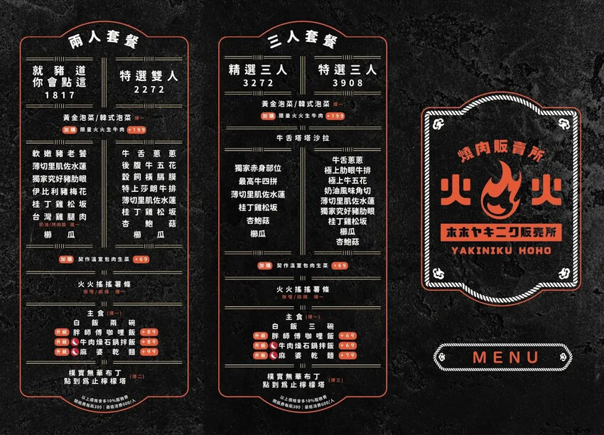 台中燒肉推薦!火火燒肉販賣所,享受桌邊代烤服務與澎湃美食