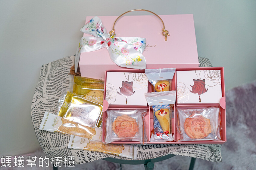 金格喜餅 | 喜餅試吃推薦，絕美漫舞花境雙層禮盒。 - 螞蟻幫的櫥櫃