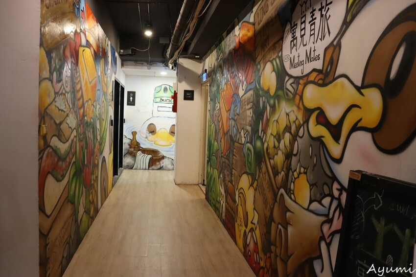 [台北青旅推薦]寓見青旅MeetingMates Hostel /交通便利近捷運龍山寺站3號出口/提供實惠的長短期住宿&多功能
