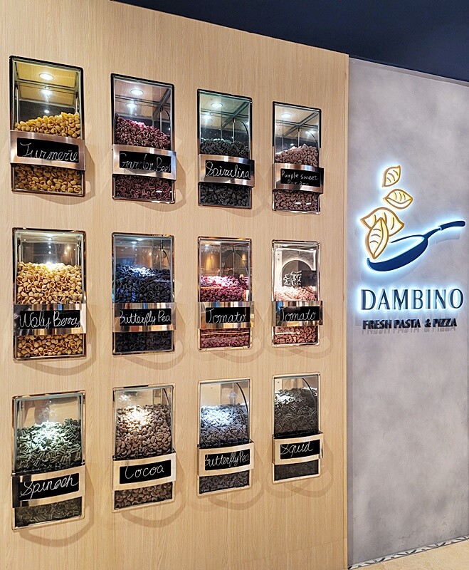 Dambino 丹比諾 LaLaport台中店｜手工義大利麵、7種麵款任你選、強推繽紛貝殼麵、燉飯、窯烤披薩也必吃！！