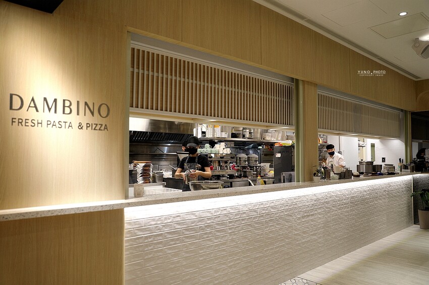 竹北最強義式餐廳進駐台中三井Lalaport！主打多款手工義大利麵體＆手工窯烤披薩｜Dambino丹比諾 (台中Lalap