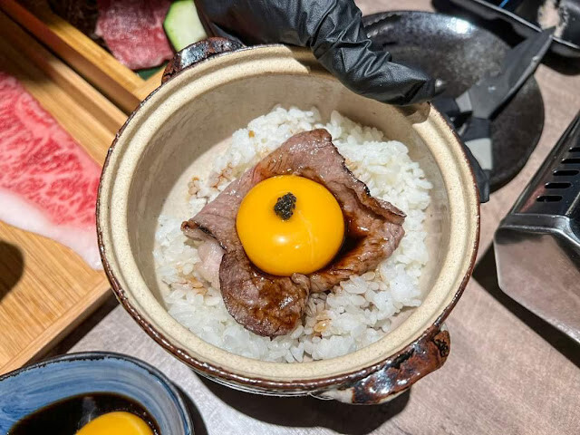 台北無菜單料理─上山走走日式燒肉台北華山店│推薦A5和牛、金箔冰淇淋、北海道生食級干貝、北海道生牛肉手卷