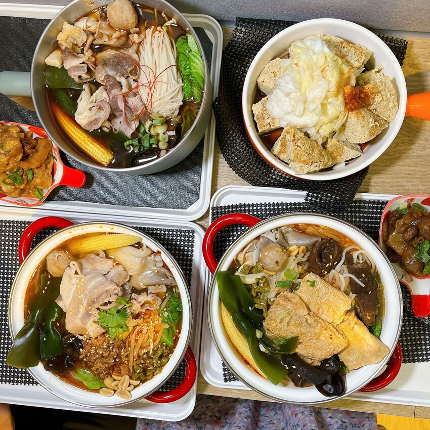 中原大學新開幕的麻辣燙—火漂火辣麻辣食堂，酸辣粉、螺螄粉、臭豆腐鴨血通通有，香辣入味口口都勾人味蕾