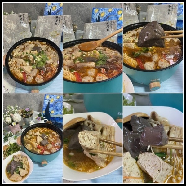 【宅配美食推薦】【當你享饗辛釜村，就會想想幸福村】軟綿細緻的臭豆腐、Q彈滑嫩的鴨血，打造耐人尋味的經