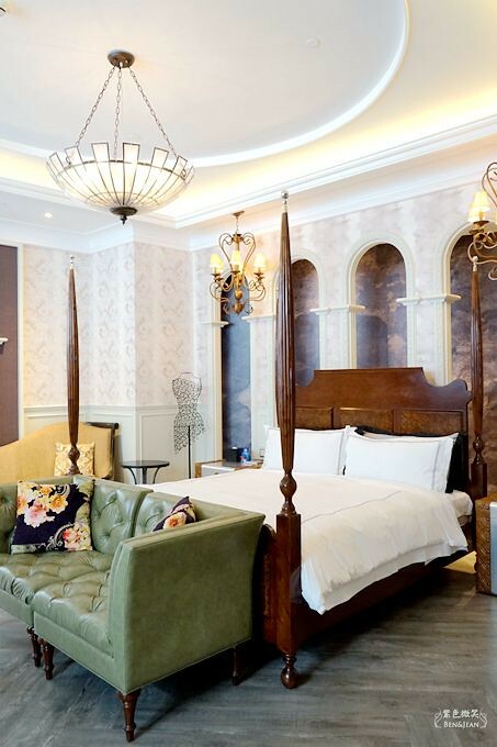 台中市南屯區台中芭蕾城堡酒店》頂級villa房型，泳池SPA好享受，不出國也能體驗異國風情的魅力