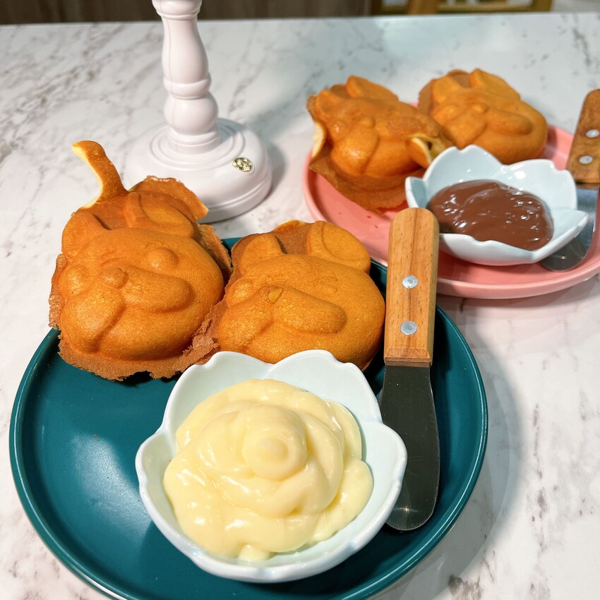 中壢超夯雞蛋糕—麥宅 Mike’s Home，高質感用餐環境還有提供咖啡茶飲，這次吃雞蛋糕不用再外帶啦