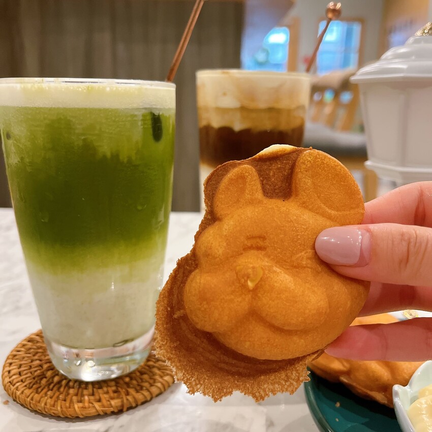 中壢超夯雞蛋糕—麥宅 Mike’s Home，高質感用餐環境還有提供咖啡茶飲，這次吃雞蛋糕不用再外帶啦