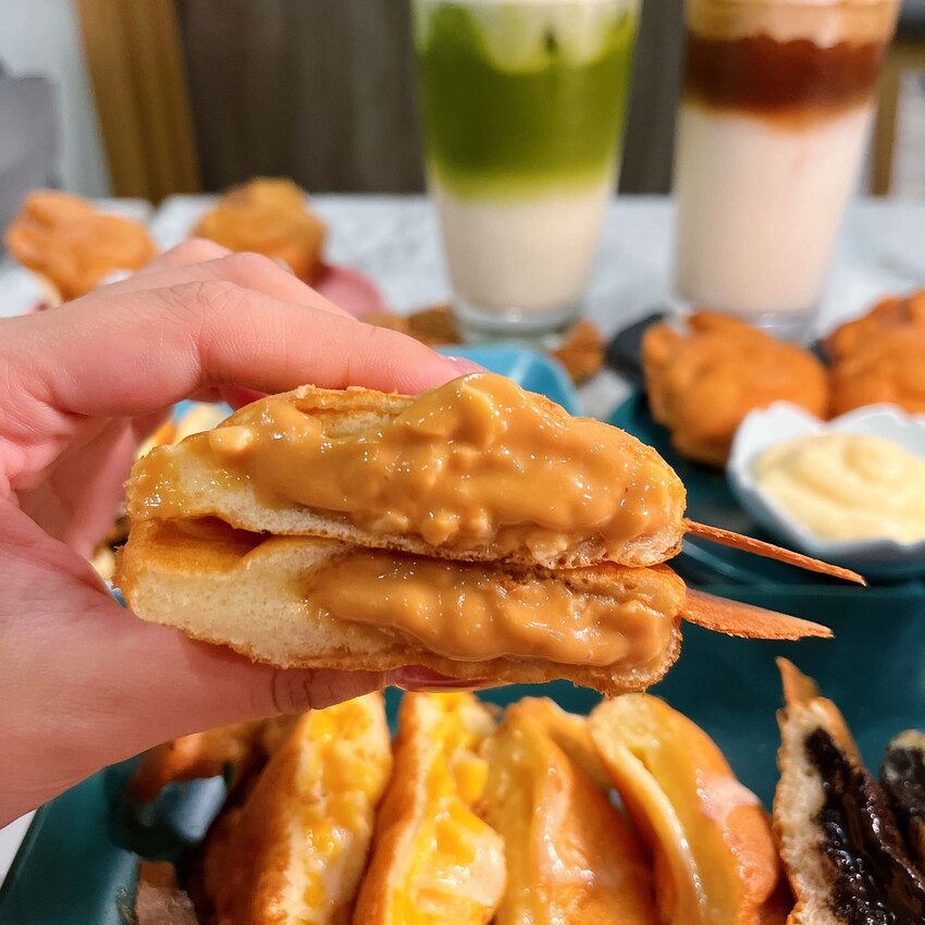 中壢超夯雞蛋糕—麥宅 Mike’s Home，高質感用餐環境還有提供咖啡茶飲，這次吃雞蛋糕不用再外帶啦