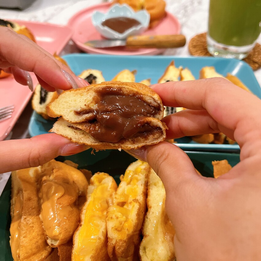 中壢超夯雞蛋糕—麥宅 Mike’s Home，高質感用餐環境還有提供咖啡茶飲，這次吃雞蛋糕不用再外帶啦