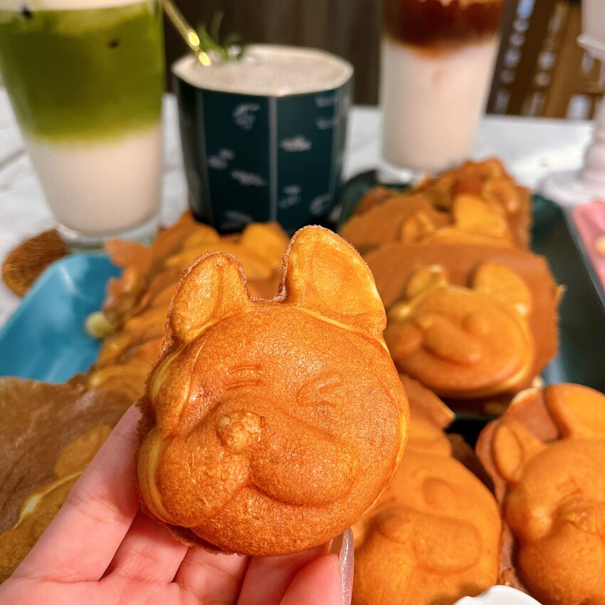 中壢超夯雞蛋糕—麥宅 Mike’s Home，高質感用餐環境還有提供咖啡茶飲，這次吃雞蛋糕不用再外帶啦