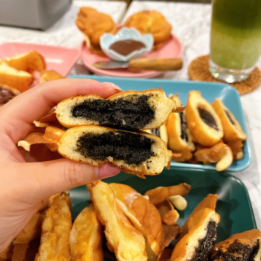 中壢超夯雞蛋糕—麥宅 Mike’s Home，高質感用餐環境還有提供咖啡茶飲，這次吃雞蛋糕不用再外帶啦