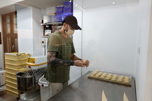 三峽下午茶推薦-L'Arbre de Vie蔬食餐廳,好吃三峽手作可頌麵包,位於三峽學區有法國主廚的三峽義法餐廳無肉蔬食