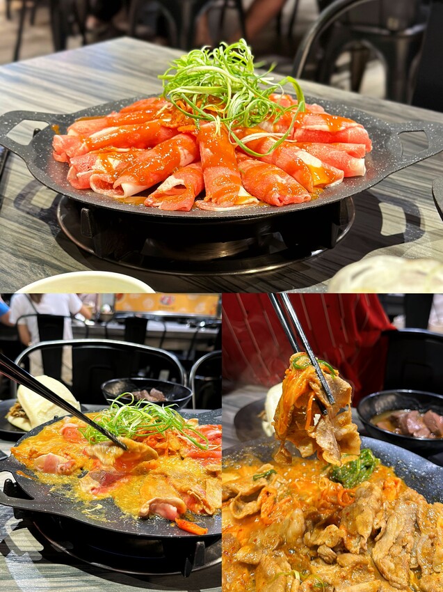 [台中北區]花漾夯夯鍋｜$229起火鍋吃到飽｜$99up值升火烤雙享｜獨家梅干肉片、麻辣鴨血、刈包不限量爽爽吃｜內附菜單 - 萍姐愛分享