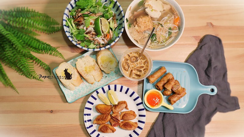 台中南屯 |素食 南屯老街裡的 -柯 越南素食河粉 -越南涼拌米線必點!別忘了擠檸檬喔
