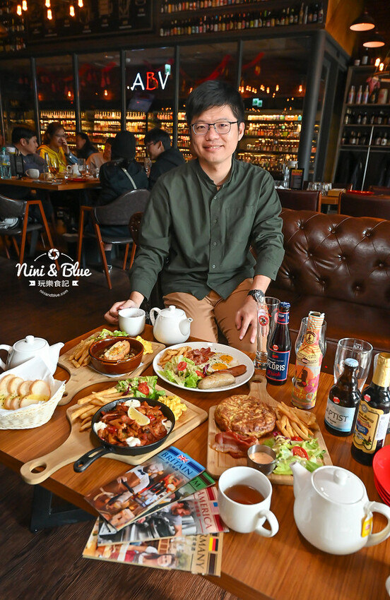 台中早午餐推薦，早午餐均一價319元，還有全台唯一700款精釀啤酒長廊