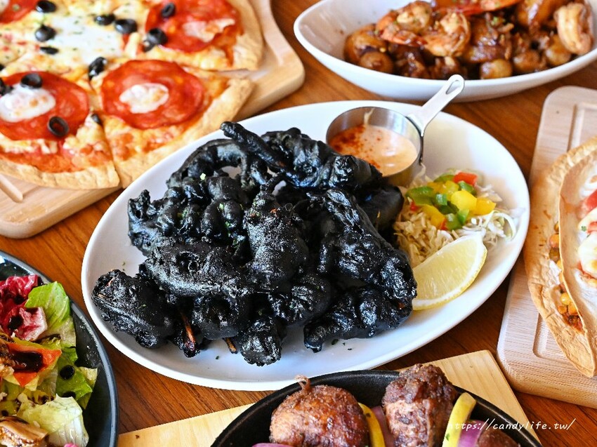 ABV地中海餐酒館台中概念店|台中厲害餐酒館推薦,全台唯一700款精釀啤酒廊道,不限用餐時間