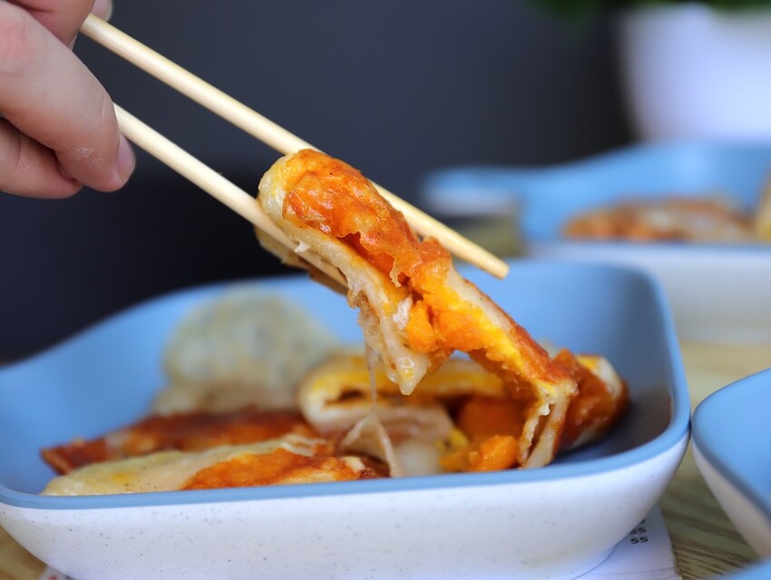 再吃兩口早午餐l台南必吃粉漿蛋餅/餐點多達百種選擇的平價早午餐店/近台南嘉南藥理大學.奇美博物館 - 進食的巨鼠