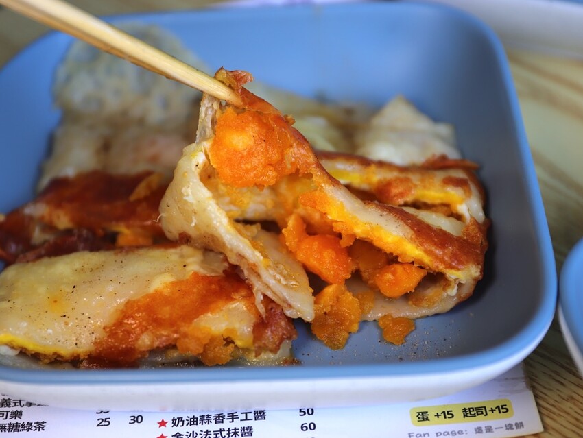 再吃兩口早午餐l台南必吃粉漿蛋餅/餐點多達百種選擇的平價早午餐店/近台南嘉南藥理大學.奇美博物館 - 進食的巨鼠