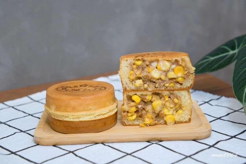 中壢馬祖新村推出超猛的『青花椒菜脯』、『烤玉米』鹹口味車輪餅