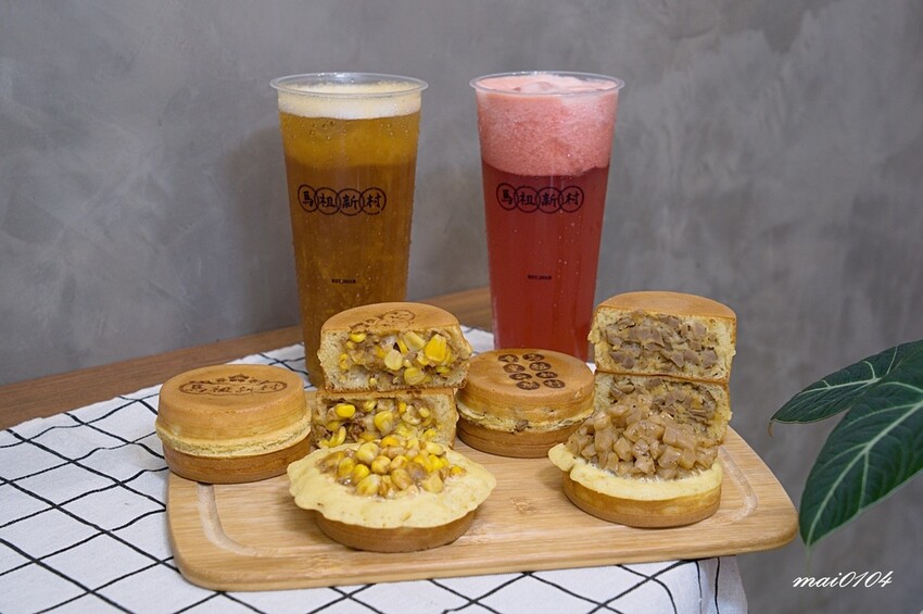 中壢馬祖新村推出超猛的『青花椒菜脯』、『烤玉米』鹹口味車輪餅