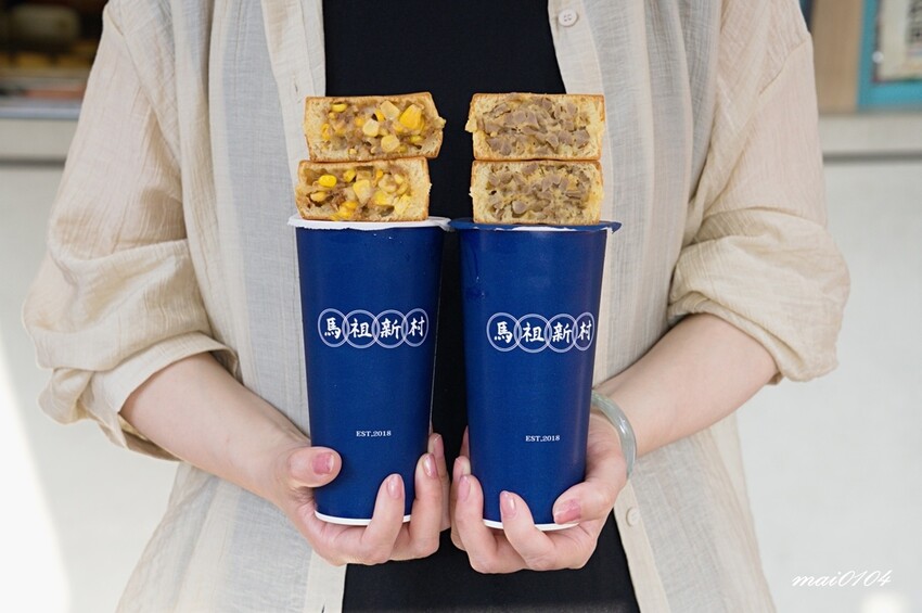 中壢馬祖新村推出超猛的『青花椒菜脯』、『烤玉米』鹹口味車輪餅